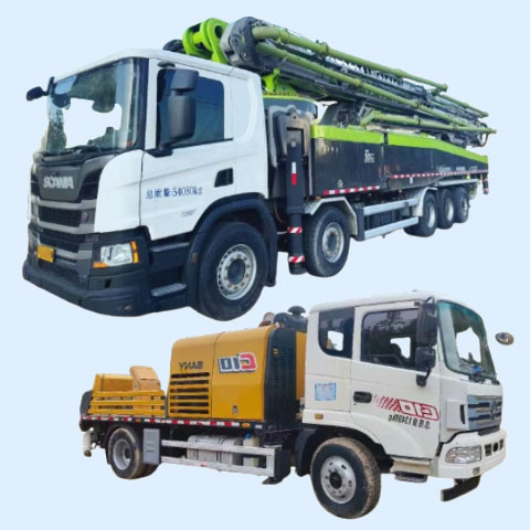 Used Concrete Pump Truck
